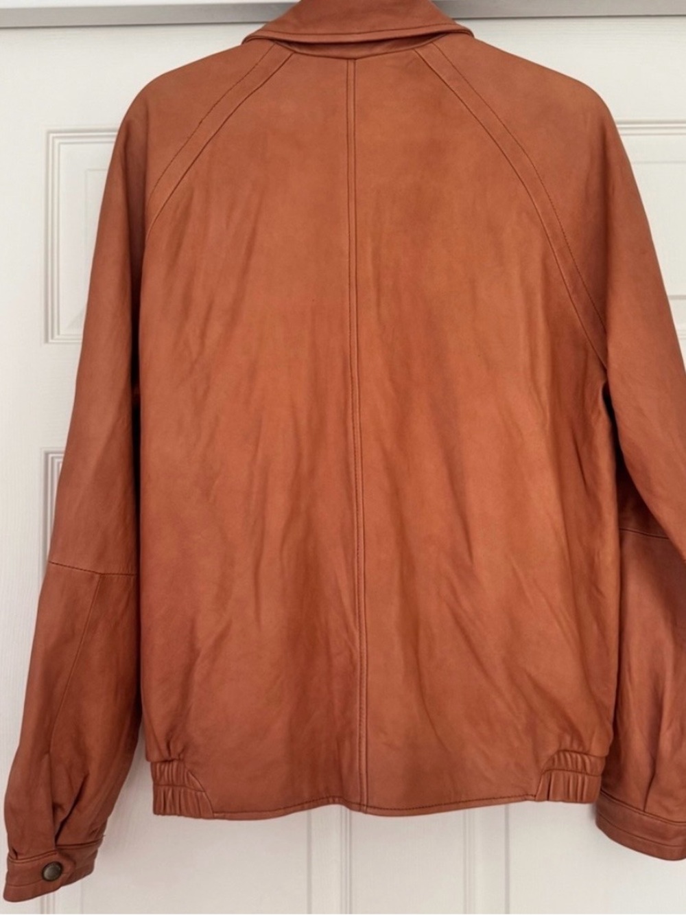 Robert Comstock Tanned Lambskin Leather Jacket Congac Tan + MATCHING BOOT & BELT - Picture 2 of 10